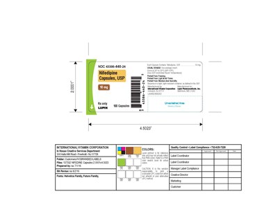 NIFEDINE Capsules 2.0001x4.5023.jpg Label - NIFEDINE Capsules 2.0001x4.5023